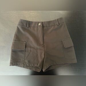 Women's Cargo Shorts in Black